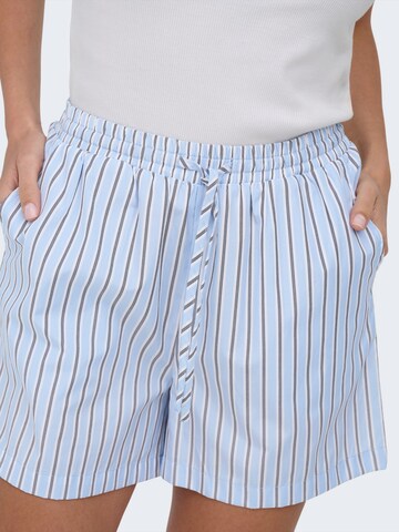 ONLY Loosefit Broek 'ONLLORIS' in Blauw