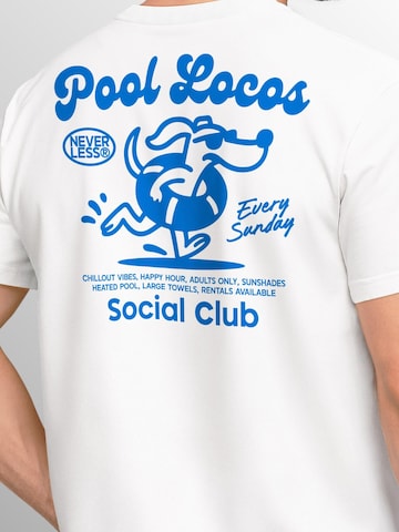 Neverless Shirt 'Pool Locos' in Blue