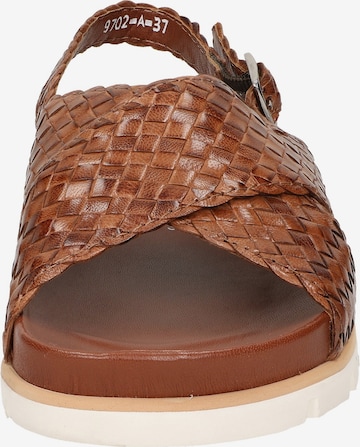 SIOUX Sandals ' Libuse-701 ' in Brown