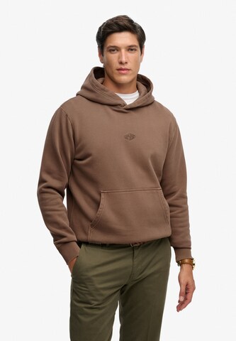 Superdry & Co Sweatshirt in Bruin: voorkant
