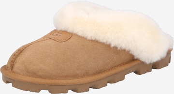 UGG Slipper 'COQUETTE' in Brown: front