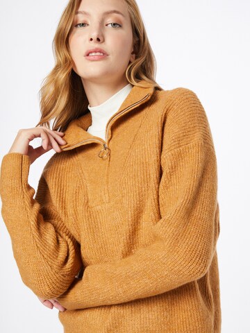 TOM TAILOR DENIM Sweater in Beige