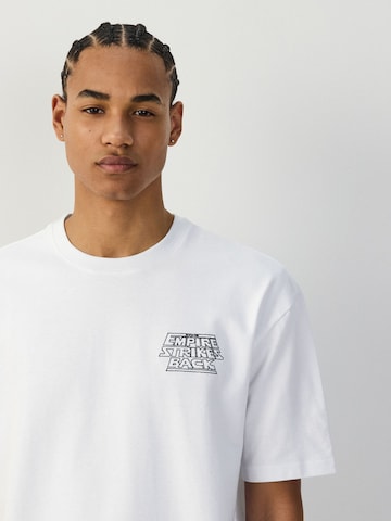 T-Shirt Next en blanc