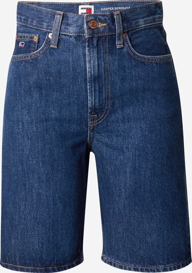 Tommy Jeans Jean 'Harper' en bleu marine / bleu denim / rouge / blanc, Vue avec produit