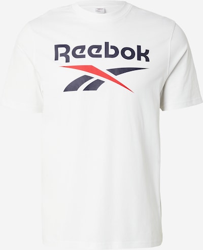 Sportiniai marškinėliai 'BRUNO' iš Reebok, spalva – tamsiai mėlyna / ryškiai raudona / balta, Prekių apžvalga