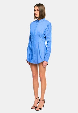 OW Collection Shirt Dress 'Ella' in Blue
