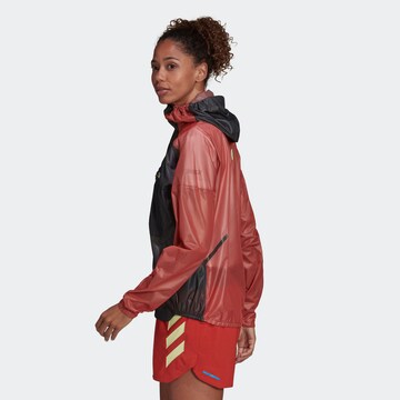 ADIDAS TERREX Športna jakna | rdeča barva