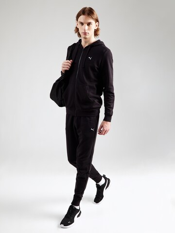 PUMA Sweatjakke 'Essentials Elevated' i sort