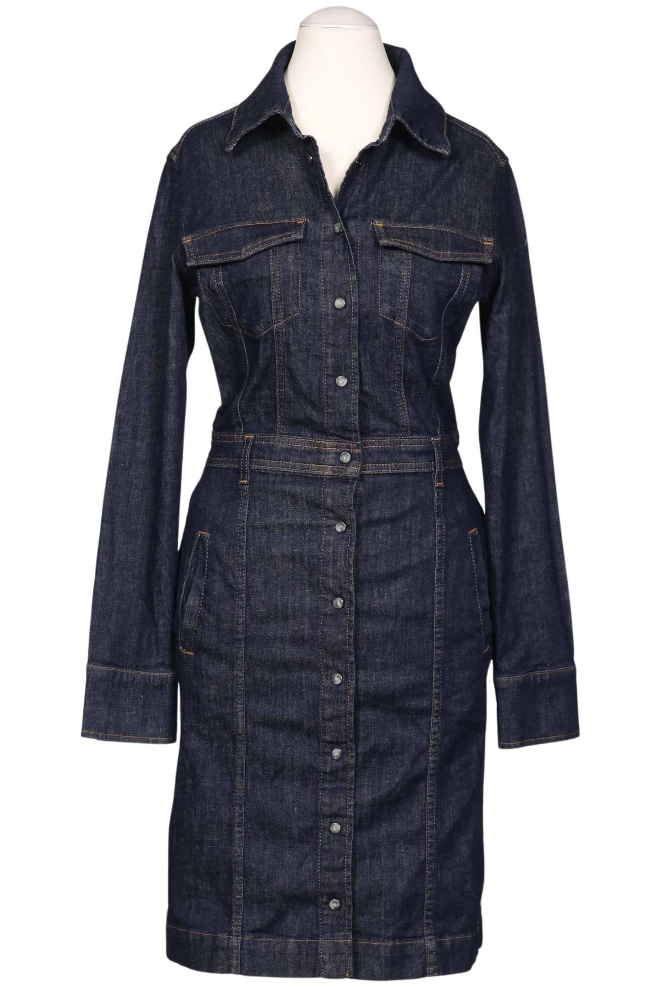 7 for all mankind Kleid XS in Blau: Vorderseite