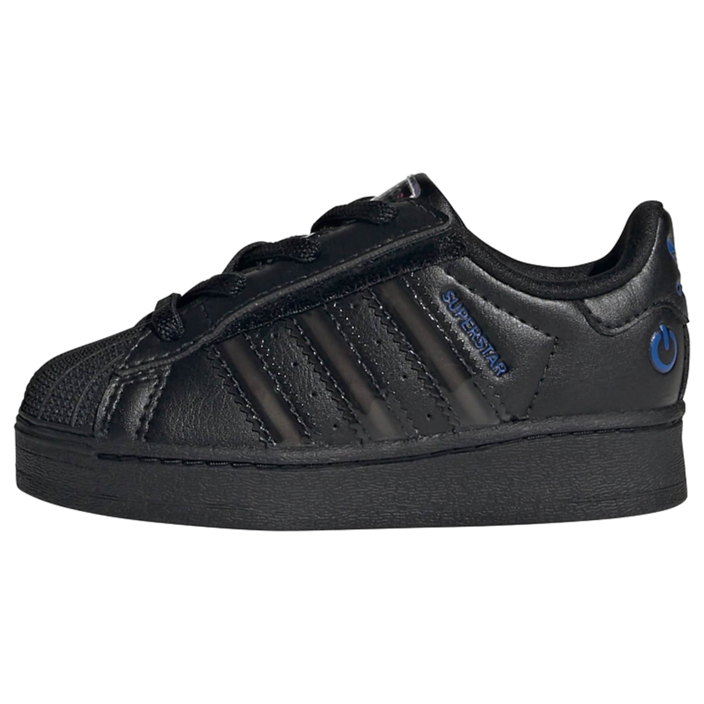 ADIDAS ORIGINALSTenisice 'Superstar' - crna boja: prednji dio