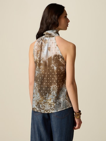 oltre Blouse in Brown