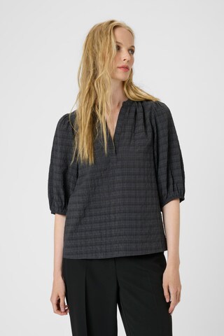 KAREN BY SIMONSEN Bluse in Blau: Vorderseite