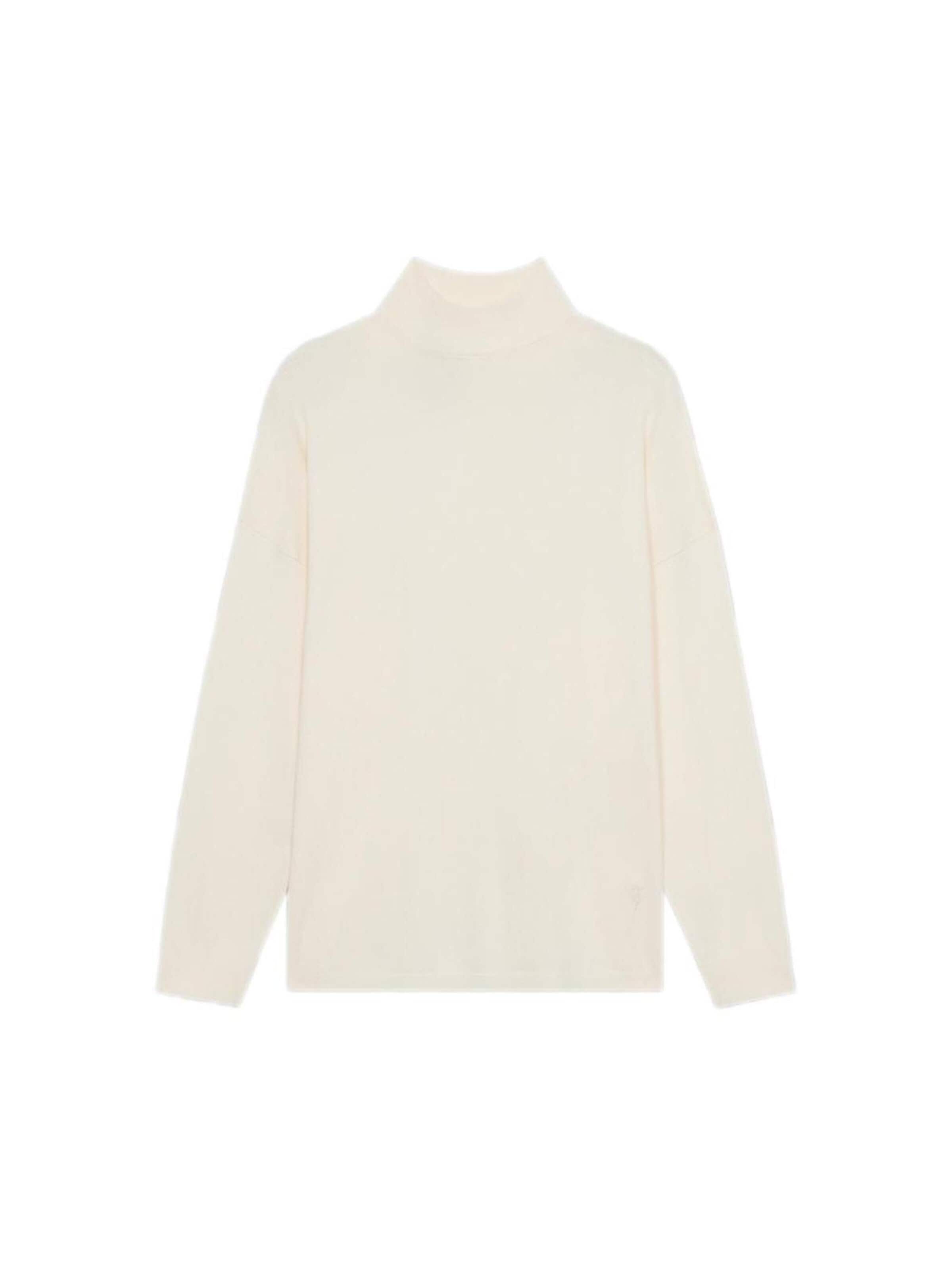 Pull-over Trussardi en blanc : devant