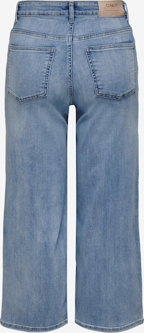 ONLY Široke hlačnice Kavbojke 'MADISON' | modra barva