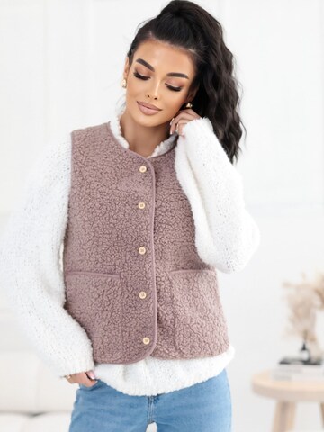Madnezz House Vest i beige