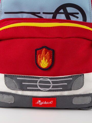 SIGIKID Rucksack 'Rucksack Fahrzeuge'‌‌‌‌‌‌‌ in Rot