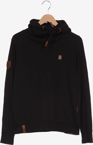 naketano Sweatshirt & Zip-Up Hoodie in M in Black: front