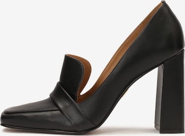 Kazar - Zapatos con plataforma en negro: frente