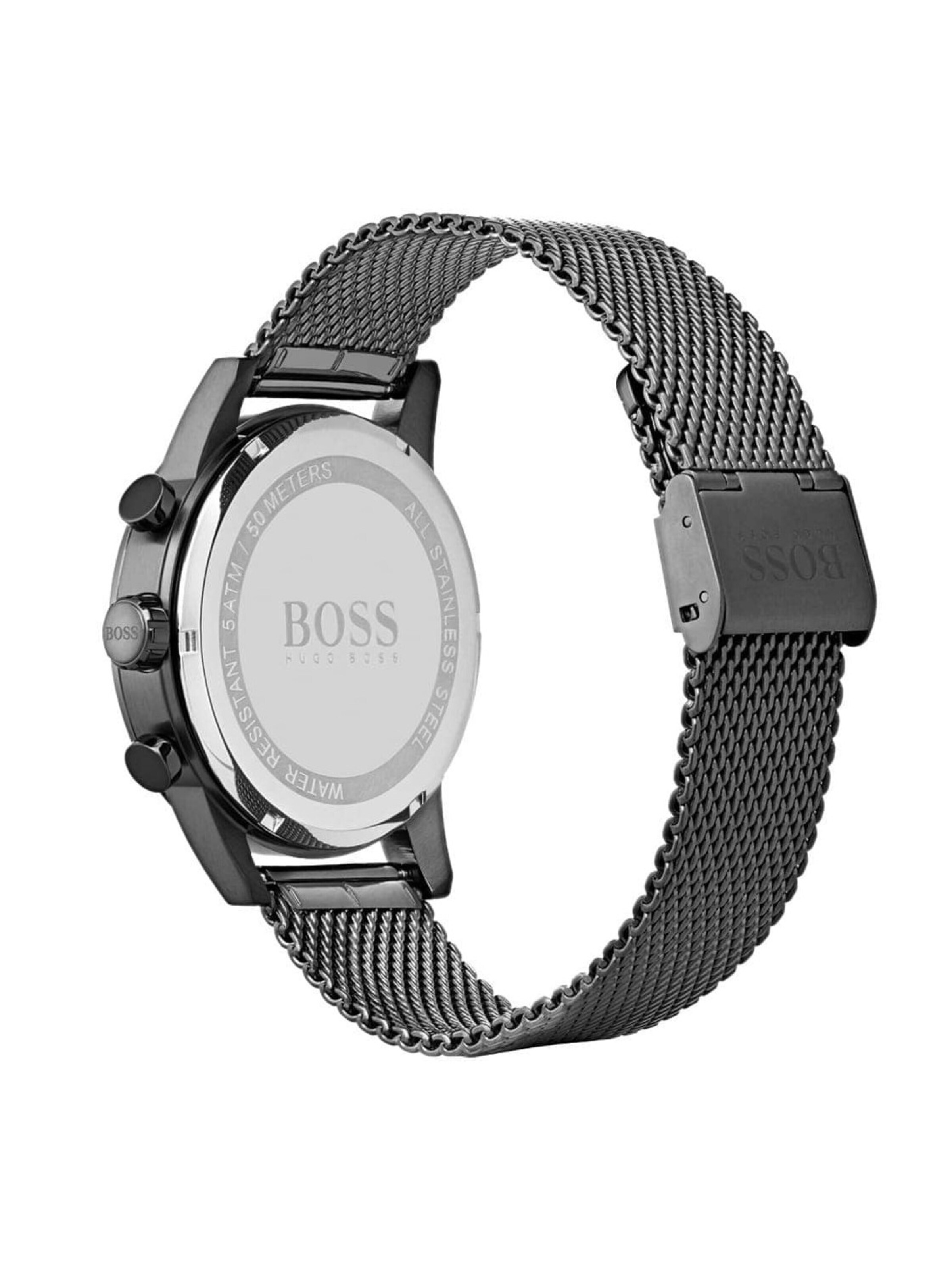 Orologio analogico 'Montre Homme Hugo Boss Navigator Chronograph 1513674' di HUGO BOSS in nero