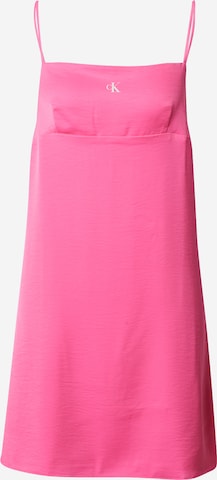 Calvin Klein Jeans Dress in Pink: front