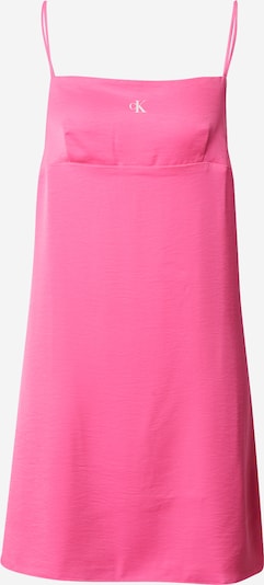 Calvin Klein Jeans Dress in Neon pink / White, Item view
