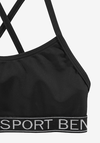 BENCH Bustier Bikini värissä musta