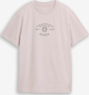 TOM TAILOR Shirt in Pink: front