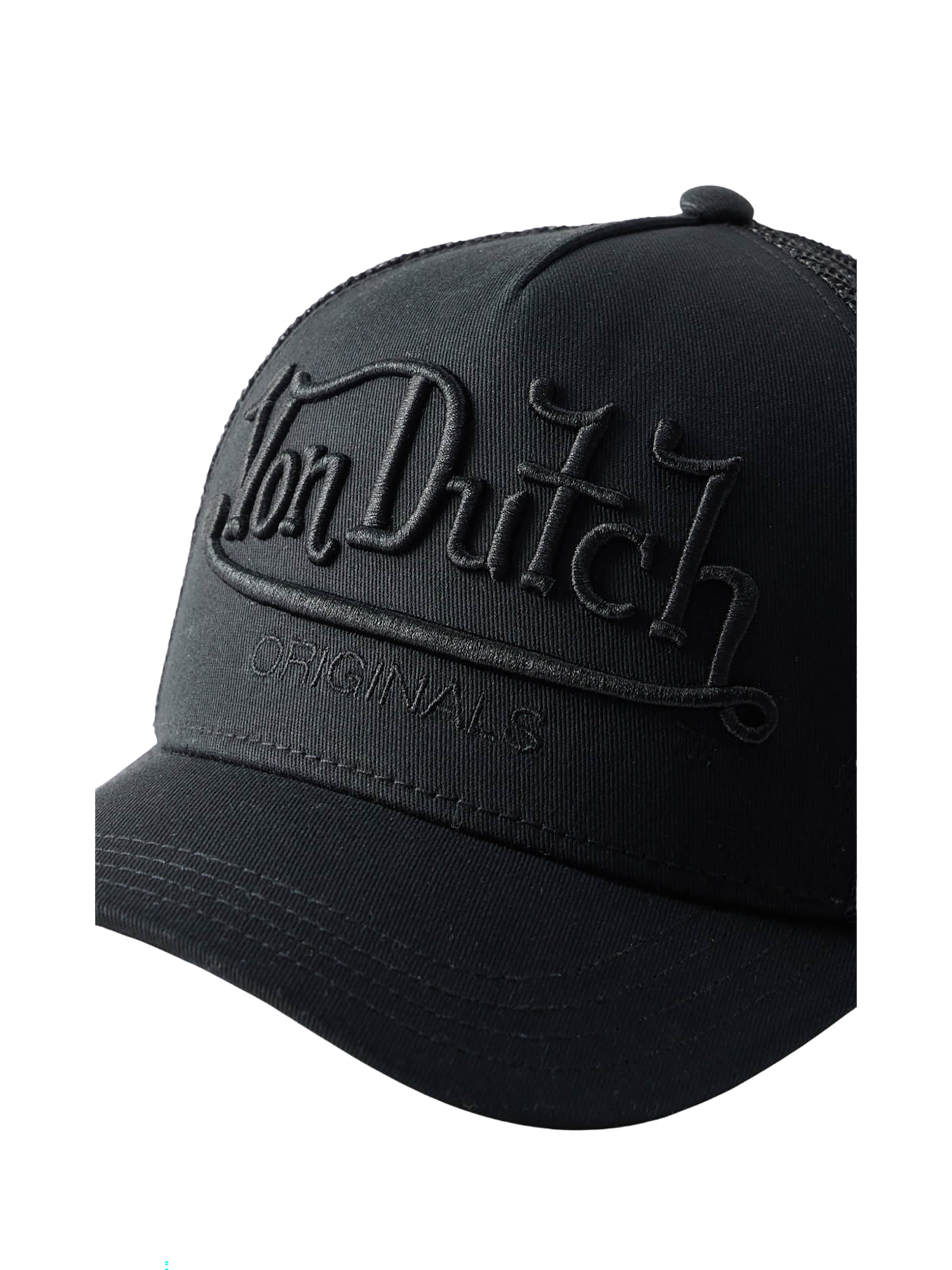 Von Dutch Cap 'Classic' in Black