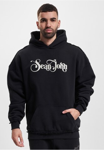 Sean John Sweatshirt in Black: front