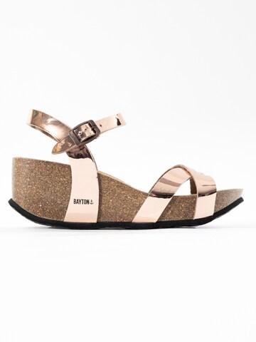 Bayton Sandalen met riem 'Venus' in Goud