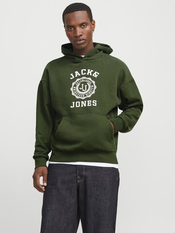 JACK & JONES Mikina 'JWHVICTO' – zelená