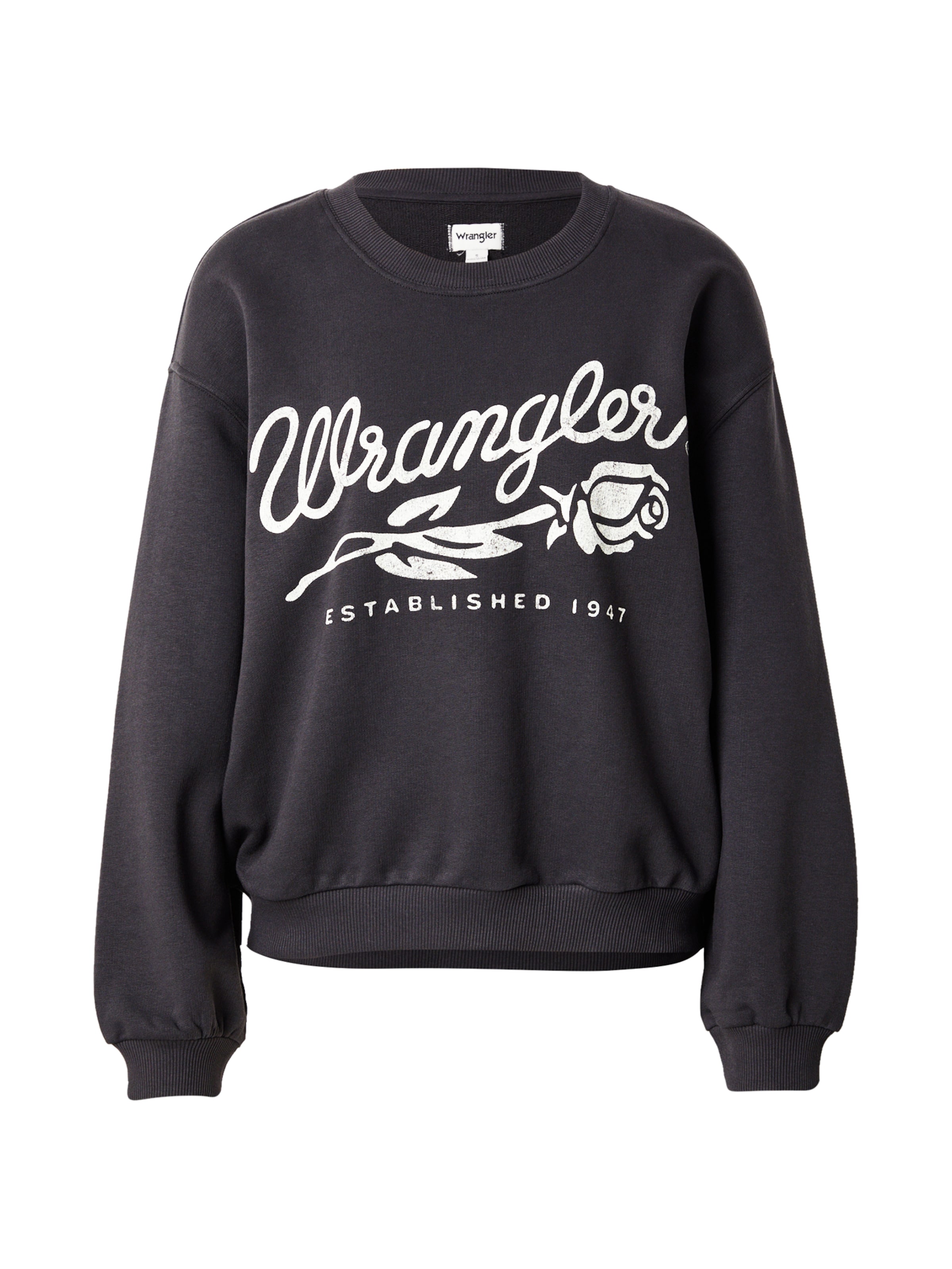WRANGLER Sweatshirt in Black: front
