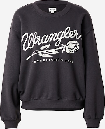 WRANGLER Sweatshirt i sort: forside