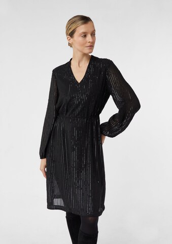 COMMA Dress in Black: front