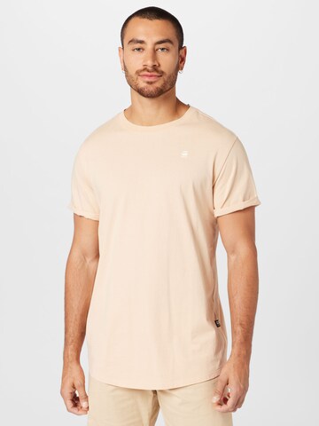 G-STAR T-Shirt 'Lash' in Beige: Vorderseite