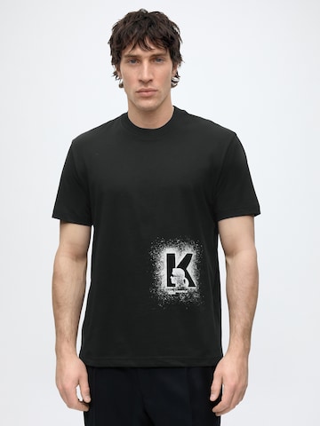 melns KARL LAGERFELD JEANS T-Krekls: no priekšpuses
