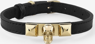 Philipp Plein Jewellery Armband 'PLEIN ENIGMA' in Zwart: voorkant