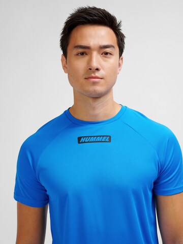 Hummel Performance shirt 'Topaz' in Blue