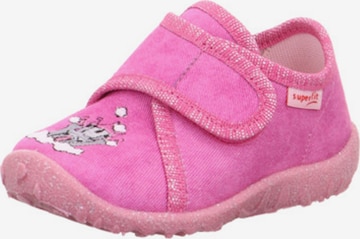 SUPERFIT Huisschoenen 'SPOTTY' in Roze: voorkant