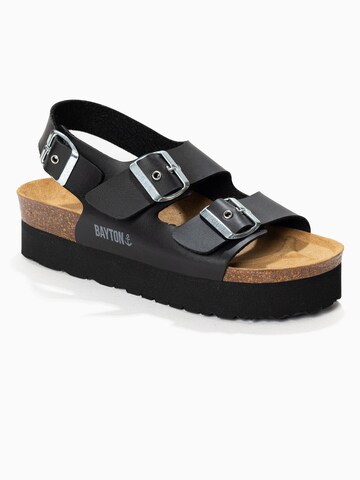 Bayton - Sandalias 'Achille' en negro