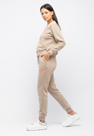 Tom Barron Tracksuit in Beige