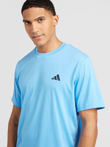 mėlyna ADIDAS PERFORMANCE Sportiniai marškinėliai 'Train Essentials Comfort '