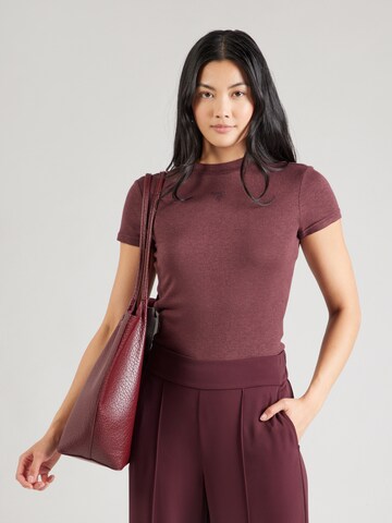 GUESS Shirt 'LICIA' in Brown: front