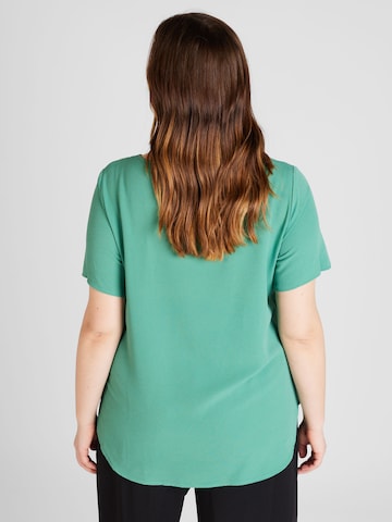 ONLY Carmakoma Blouse 'VICA' in Groen