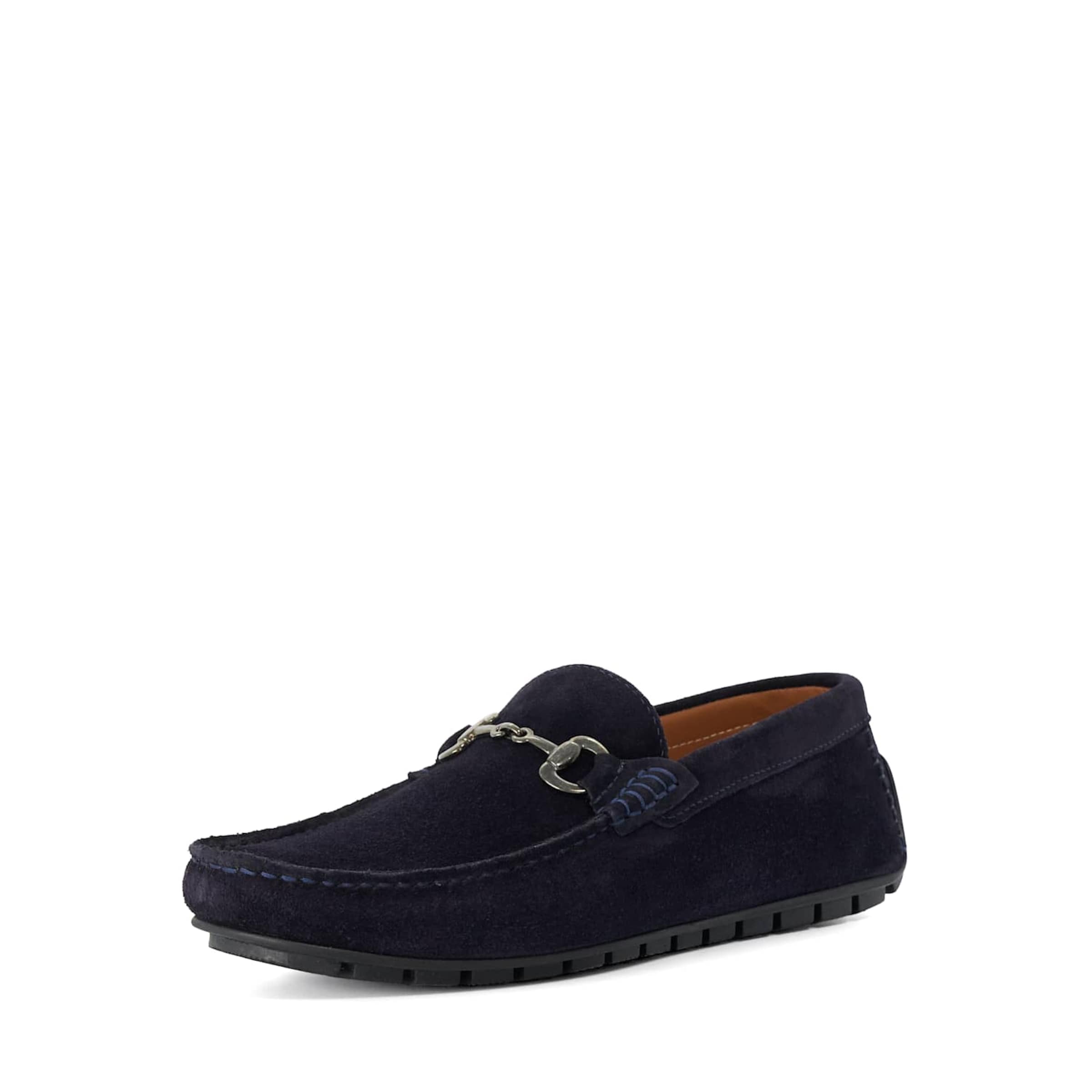 Dune LONDON Mocassins 'Brackon' in Blauw: voorkant