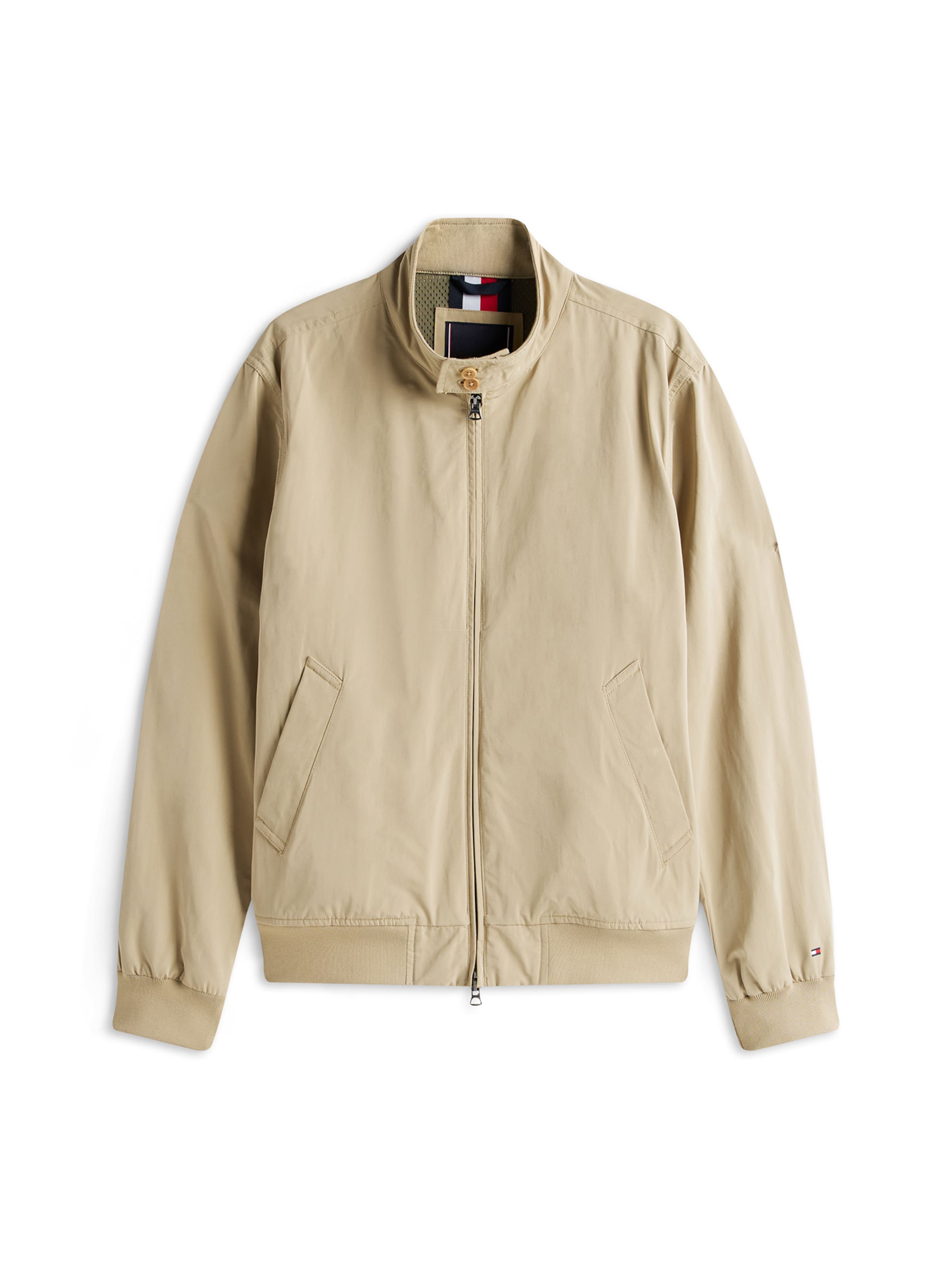 TOMMY HILFIGER Between-season jacket in Beige: front
