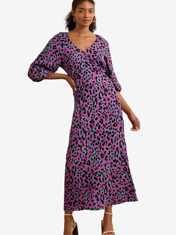 love & roses Φόρεμα σε λιλά: μπροστά