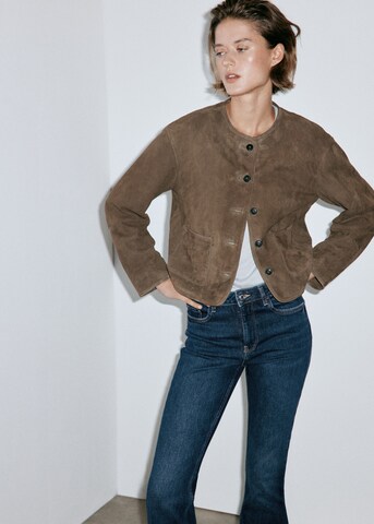 MANGO Flared Jeans in Blau