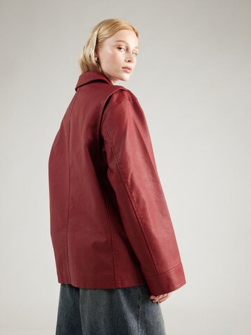 TOPSHOP Between-Season Jacket in Red