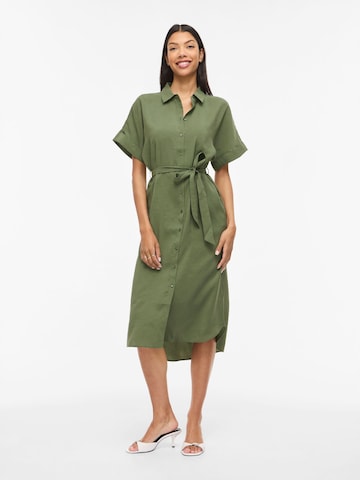 VILA Blousejurk 'VIHula' in Groen: voorkant